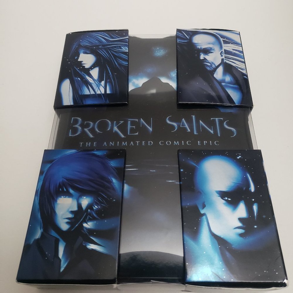 Broken Saints: The Animated Comic Epic DVD set